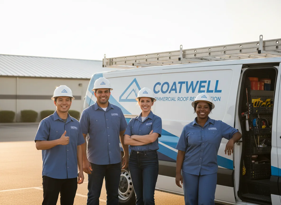 Commercial roof coating company in Aguila, AZ